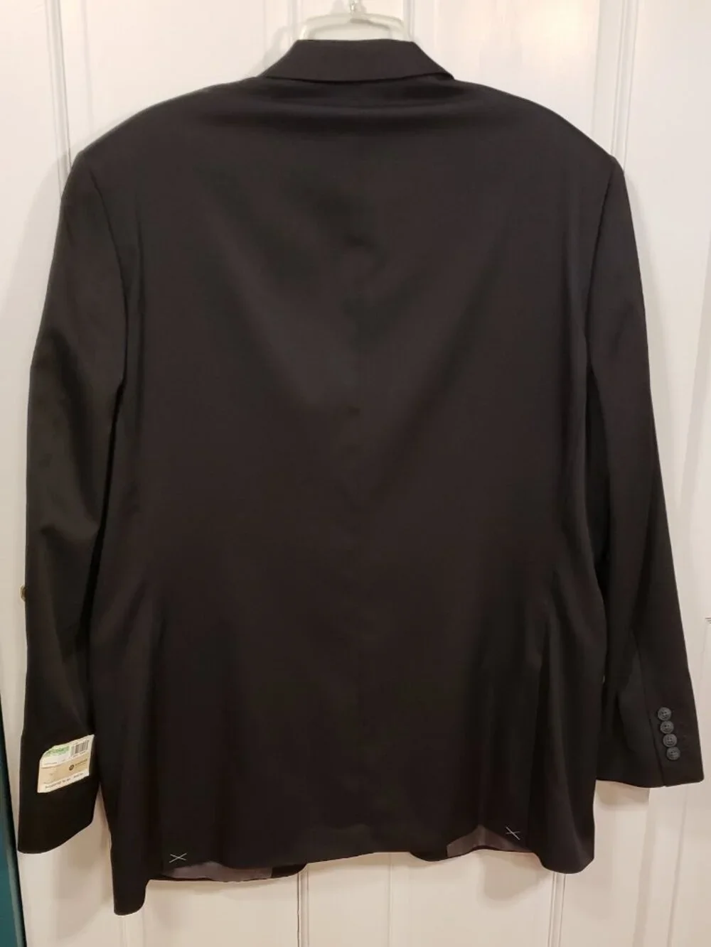 Haggar Travel Performance Suit Jacket Black 46L NWT
